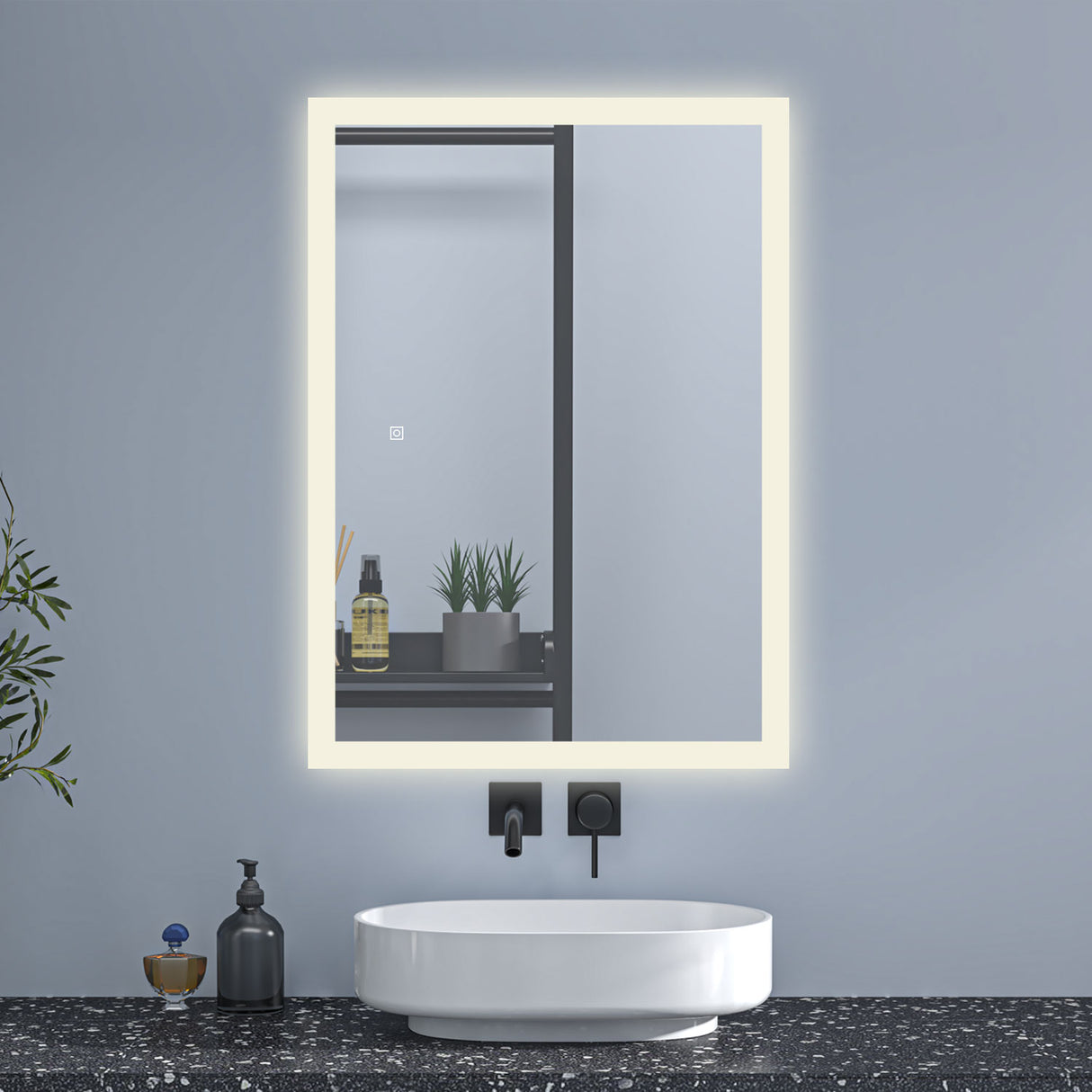Modern Splash Led Mirror- BM-HDS1201TX