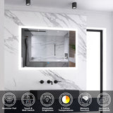 Modern Splash Led Mirror- BM-HDS1504