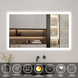 Modern Splash Led Mirror- BM-HDS1506TX