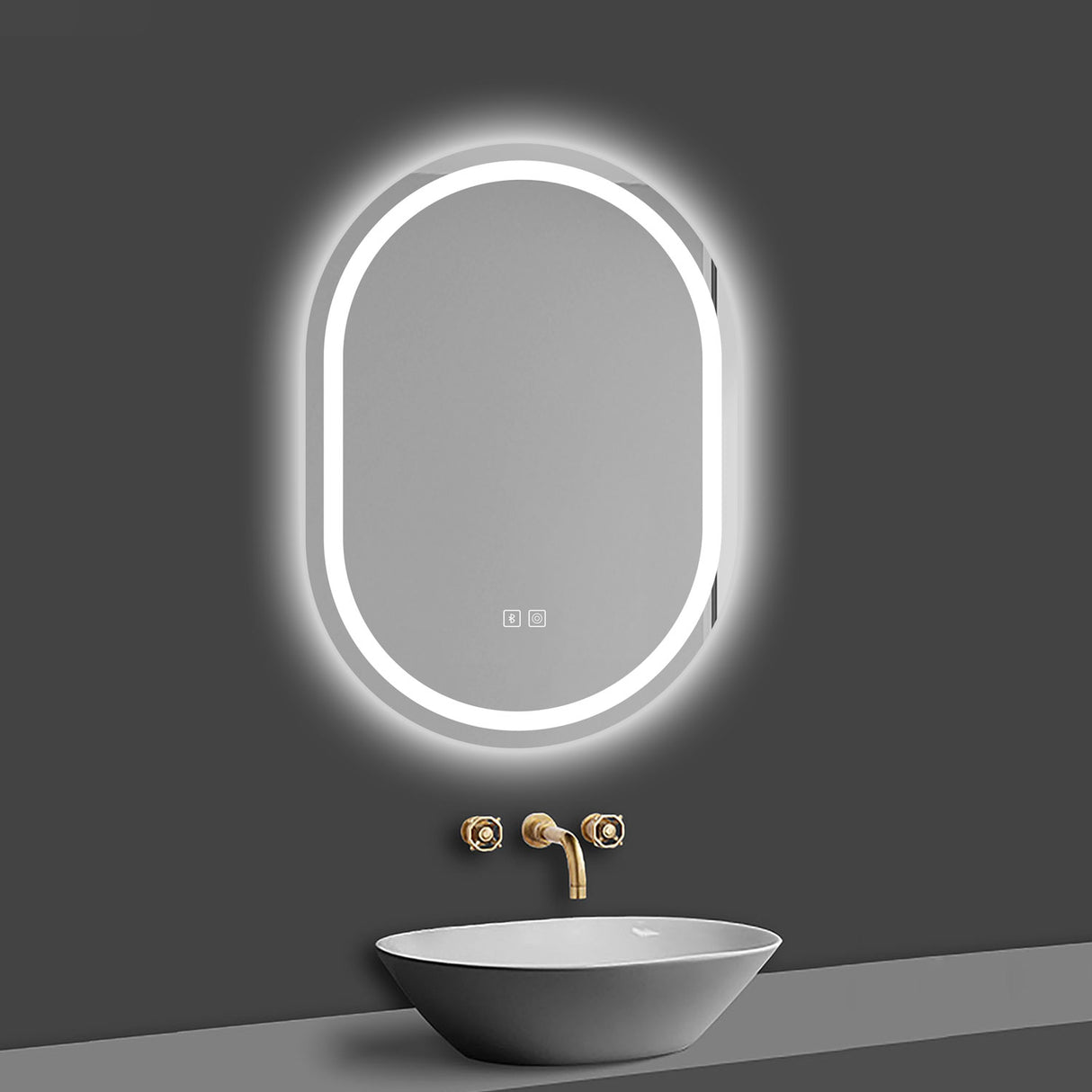 Modern Splash Led Mirror- BM-HDSPD106BS
