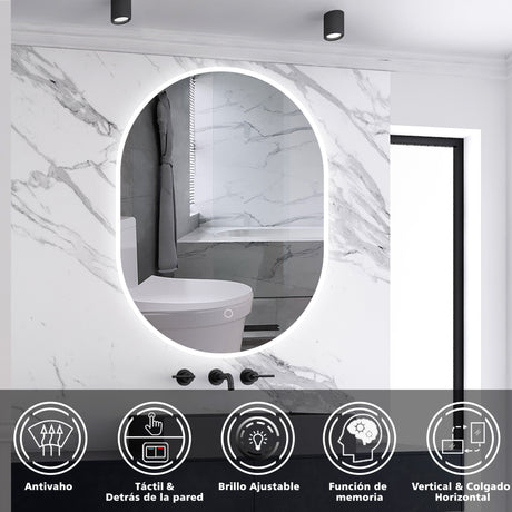 Modern Splash Led Mirror- BM-PD10 
