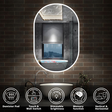 Modern Splash Led Mirror- BM-PD11 

