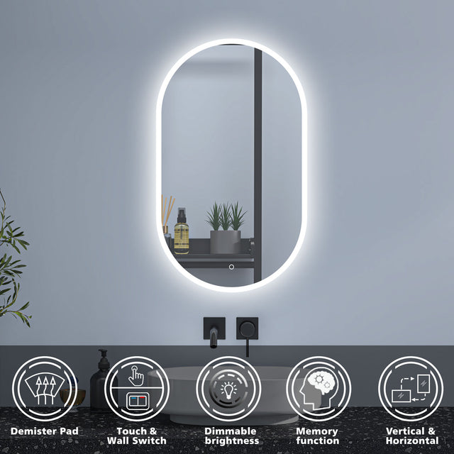 Modern Splash Led Mirror- BM-PD12 

