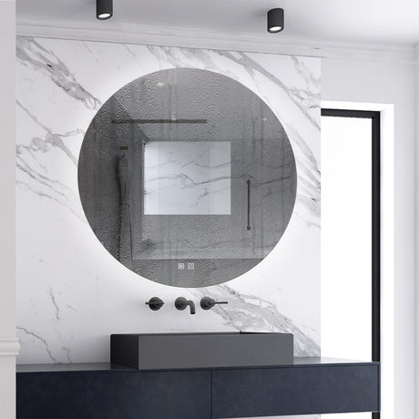 Modern Splash Led Round Mirror- BM-HD1907 