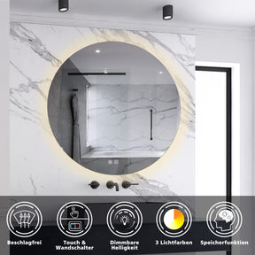 Modern Splash Led Mirror-BM-HD1907