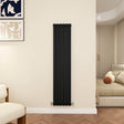 Modern Splash Oval Column Black radiator-NZ16-6-2K
