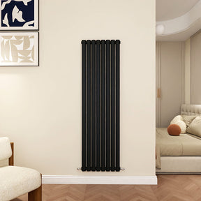 Modern Splash Oval Column Black radiator-NZ16-8-1K
