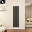 Modern Splash Oval Column Anthracite radiator-NZ16-8-1N
