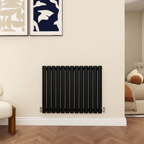 Modern Splash Oval Column Black radiator-NZ6-13-1K
