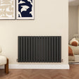 Modern Splash Oval Column Anthracite radiator-NZ6-17-2N
