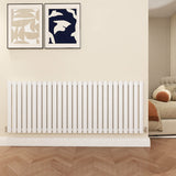 Modern Splash Oval Column White radiator-NZ6-27-1T
