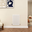 Modern Splash Oval Column White radiator-NZ6-7-1T
