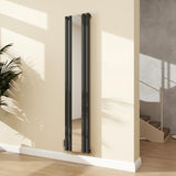 Modern-splash-oval-column-mirror-anthracite-radiator-NZM18-4-1N