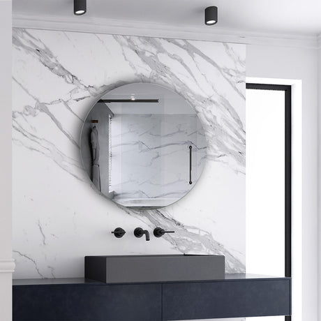 Modern Splash Round Mirror- BM-703 
