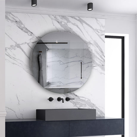 Modern Splash Round Mirror- BM-705 
