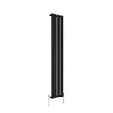 Modern Splash Flat Panel Black Radiator FP16-4-1K
