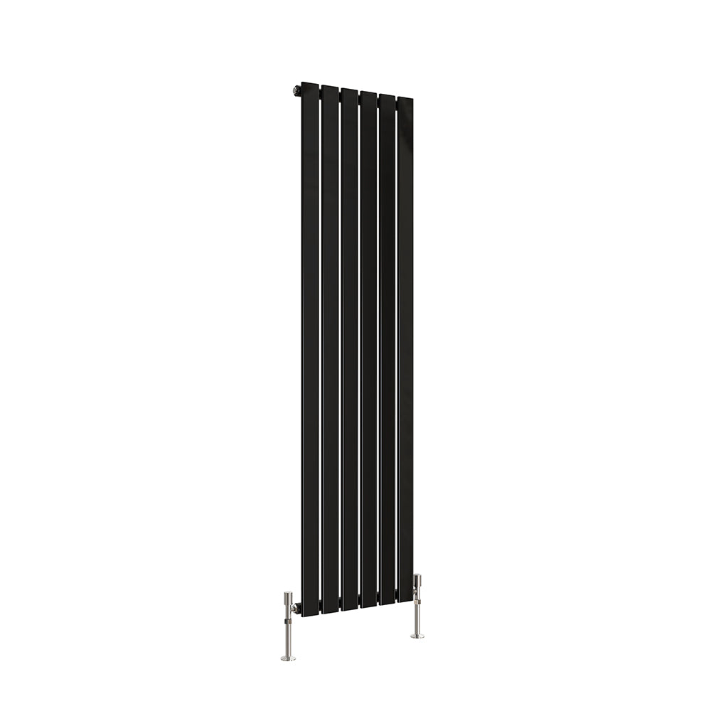 Modern Splash Flat Panel Black Radiator FP16-6-1K
