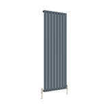 Modern Splash Flat Panel Anthracite Radiator FP16-8-1N
