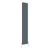 Modern Splash Flat Panel Anthracite Radiator FP18-4-2N
