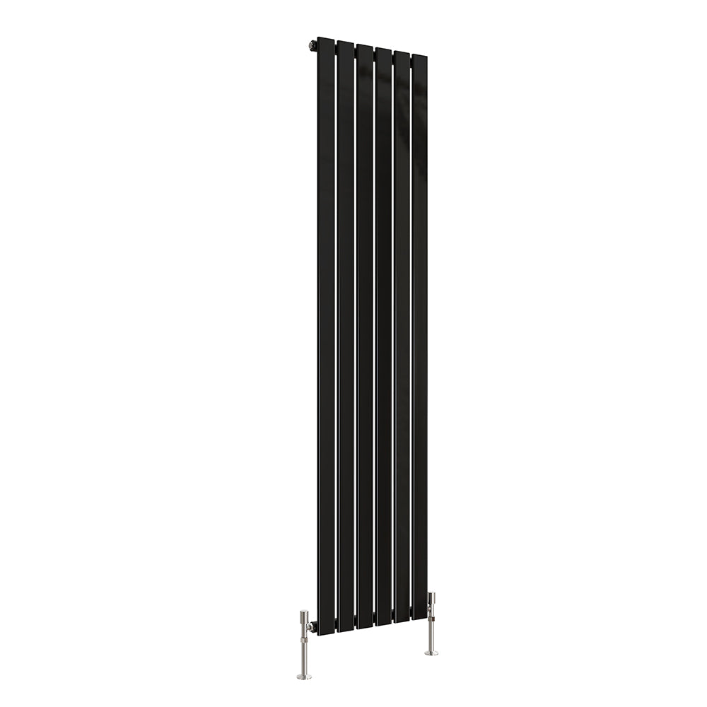 Modern Splash Flat Panel Black Radiator FP18-6-1K
