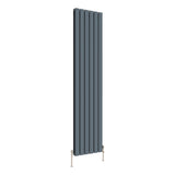 Modern Splash Flat Panel Anthracite Radiator FP18-6-2N
