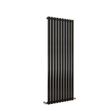 Modern Splash Oval Column Black Radiator NZ16-10-1K

