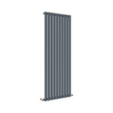 Modern Splash Oval Column Anthracite Radiator NZ16-10-1N
