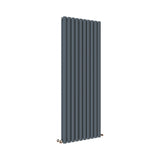 Modern Splash Oval Column Anthracite Radiator NZ16-10-2N
