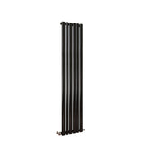 Modern Splash Oval Column Black Radiator NZ16-6-1K
