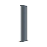 Modern Splash Oval Column Anthracite Radiator NZ16-6-1N
