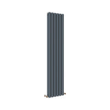 Modern Splash Oval Column Anthracite Radiator NZ16-6-2N
