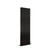 Modern Splash Oval Column Black Radiator NZ16-8-2K
