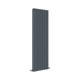 Modern Splash Oval Column Anthracite Radiator NZ16-8-2N
