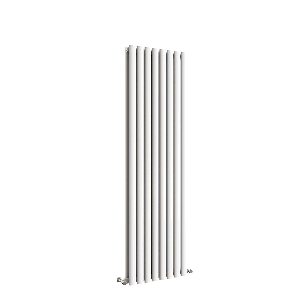 Roca Column Radiator MDS Oval Column White Radiator Vertical 1600x472mm 2 Columns – Modern ...
