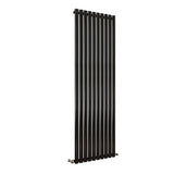 Modern Splash Oval Column Black Radiator NZ18-10-1K
