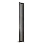 Modern Splash Oval Column Black Radiator NZ18-4-1K
