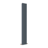 Modern Splash Oval Column Anthracite Radiator NZ18-4-2N

