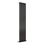 Modern Splash Oval Column Black Radiator NZ18-6-1K
