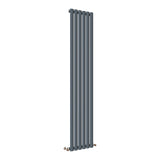 Modern Splash Oval Column Anthracite Radiator NZ18-6-1N
