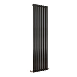Modern Splash Oval Column Black Radiator NZ18-8-1K
