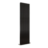 Modern Splash Oval Column Black Radiator NZ18-8-2K


