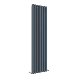 Modern Splash Oval Column Anthracite Radiator NZ18-8-2N
