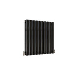 Modern Splash Oval Column Black Radiator NZ6-10-2K
