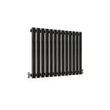 Modern Splash Oval Column Black Radiator NZ6-13-1K
