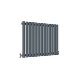 Modern Splash Oval Column Anthracite Radiator NZ6-13-1N
