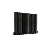 Modern Splash Oval Column Black Radiator NZ6-13-2K
