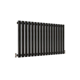 Modern Splash Oval Column Black Radiator NZ6-17-1K
