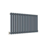 Modern Splash Oval Column Anthracite Radiator NZ6-17-1N
