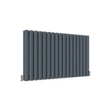 Modern Splash Oval Column Anthracite Radiator NZ6-17-2N
