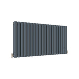 Modern Splash Oval Column Anthracite Radiator NZ6-20-2N

